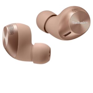 Technics Noise-Cancelling Wireless Headphones EAH-AZ40M2, Rose Gold