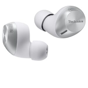 Technics Noise-Cancelling Wireless Headphones EAH-AZ40M2, Silver