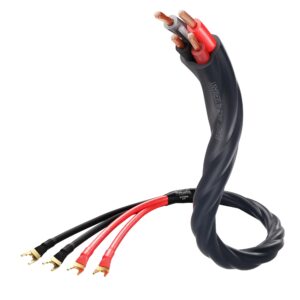 In-Akustik Speaker Cable Exzellenz Speaker 415, 2 Cable lug - 4 Cable lug, 5 m, 2 Pcs