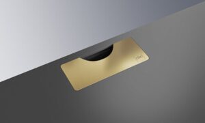 Clic Cable Cover Plate D for Cable Tray, Silver