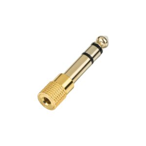 In-Akustik Stereo adapter 6.3 mm Male - 3.5 mm Female, 1Pc